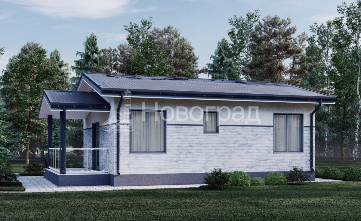 Проект дома - \"Берн\" в скандинавском стиле, от 3,8 млн/руб ...