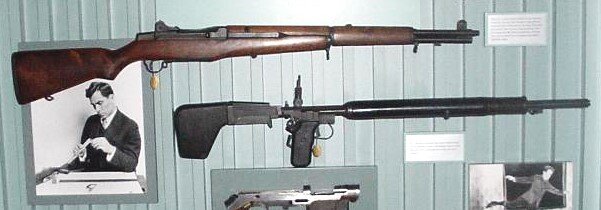 Винтовка Гаранд М1 (вверху) и винтовка Т31 (внизу.