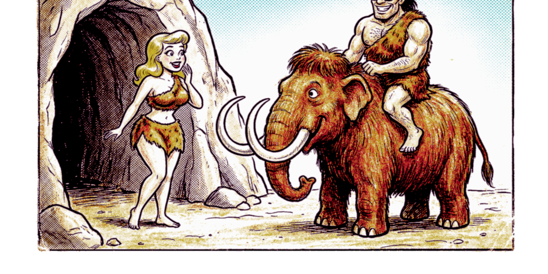 10 смешных комиксов и карикатур про древних людей