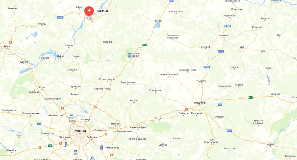Где находится Калязин