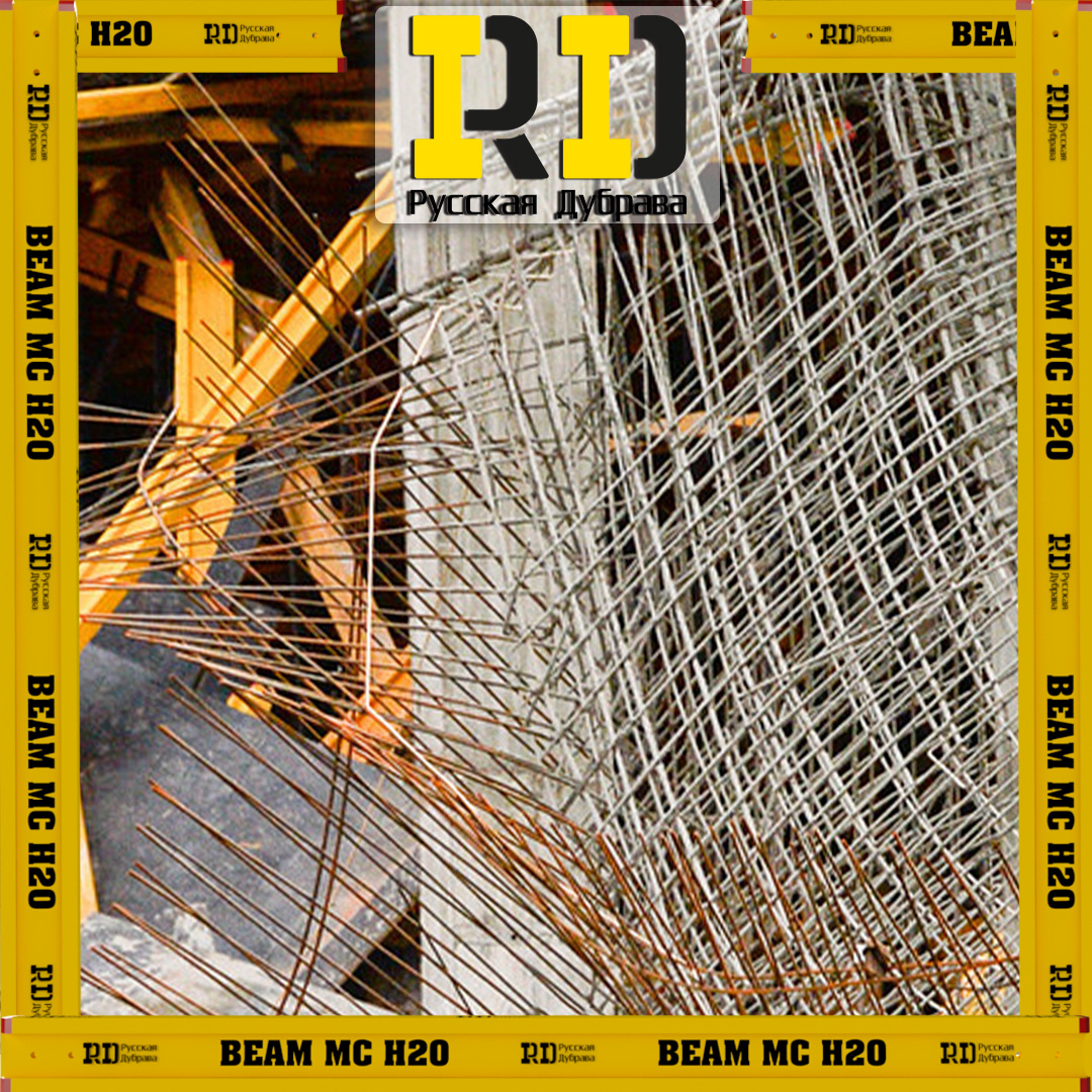 Пример обрушения балки на объекте