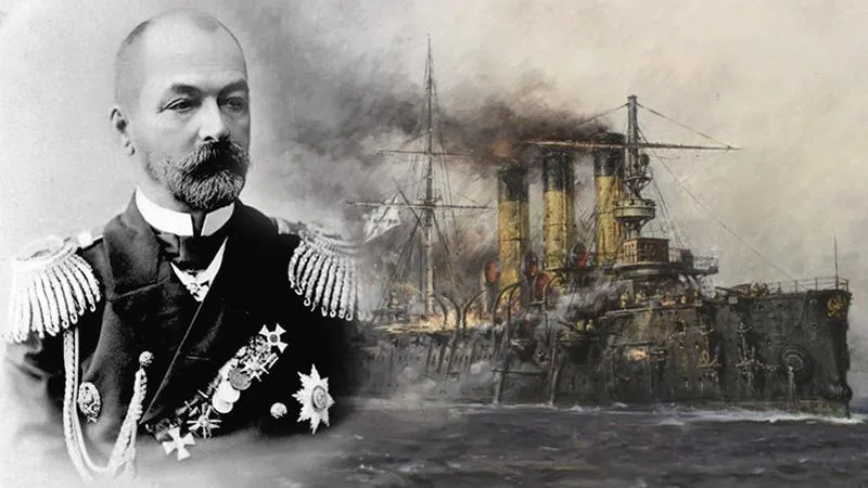 З п рожественский. Адмирал Рожественский 1905. Адмирал Рожественский портрет.