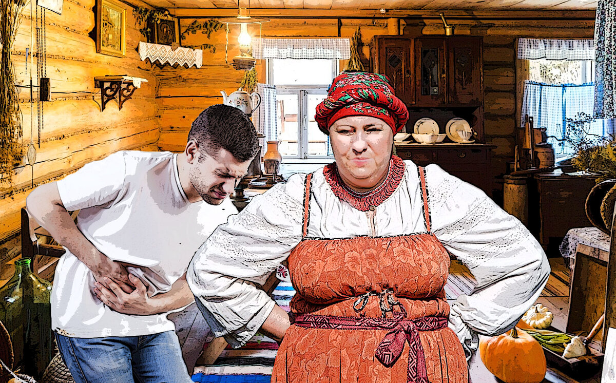 У тёщи нет эмпатии к зятю. Иллюстрация