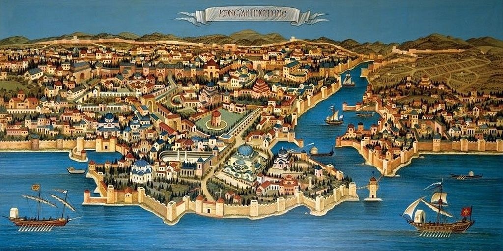 Столица Византийской империи ( Ромеи) - Константинополь, 330 г.