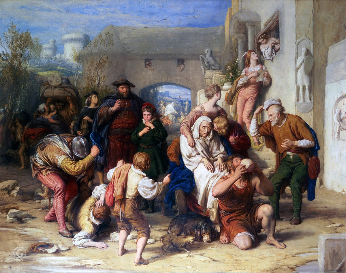 Уильям Малреди. Семь Возрастов Человека, 1835-38