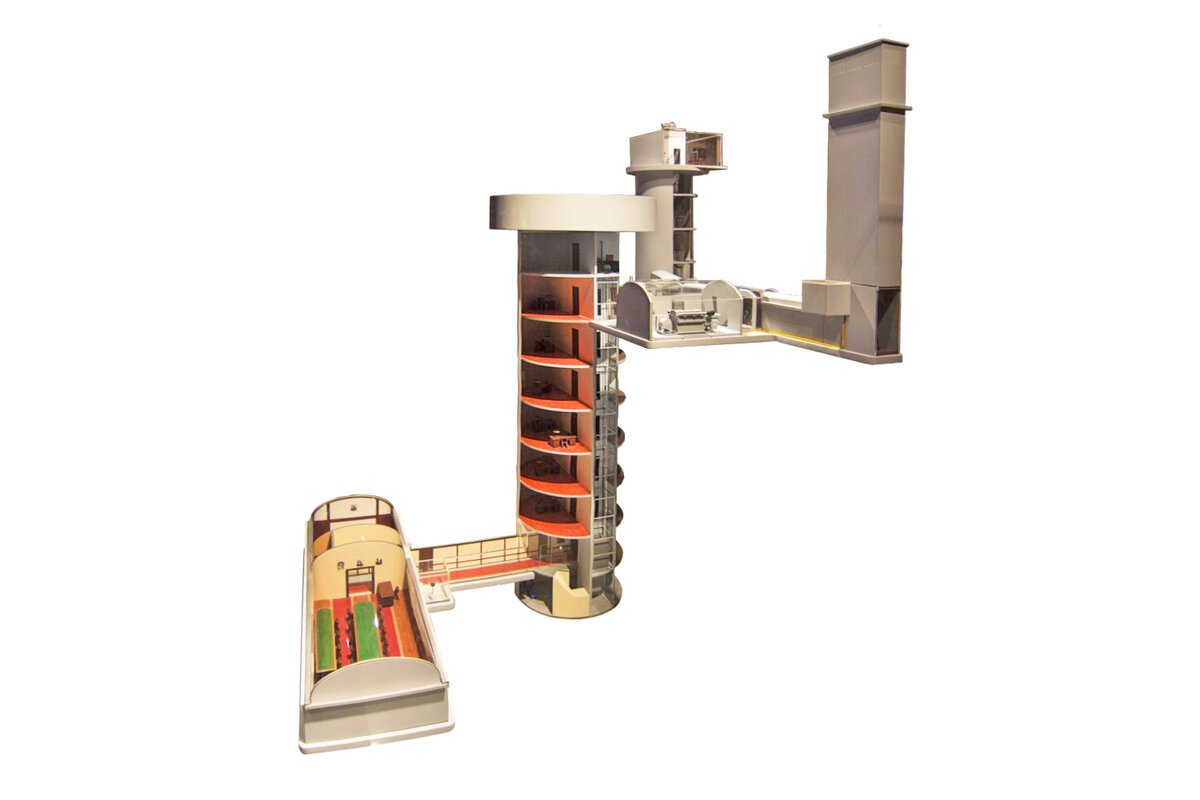 Макет бункера Сталина.