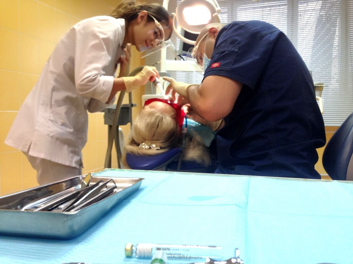 Лечение у стоматолога