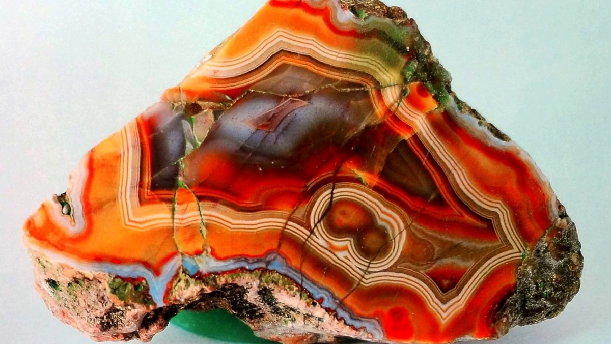 Бастионный агат. Фото в свободном доступе.