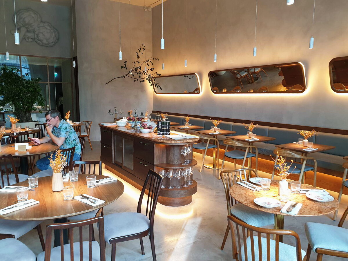 Зал ресторана "Ребекка"