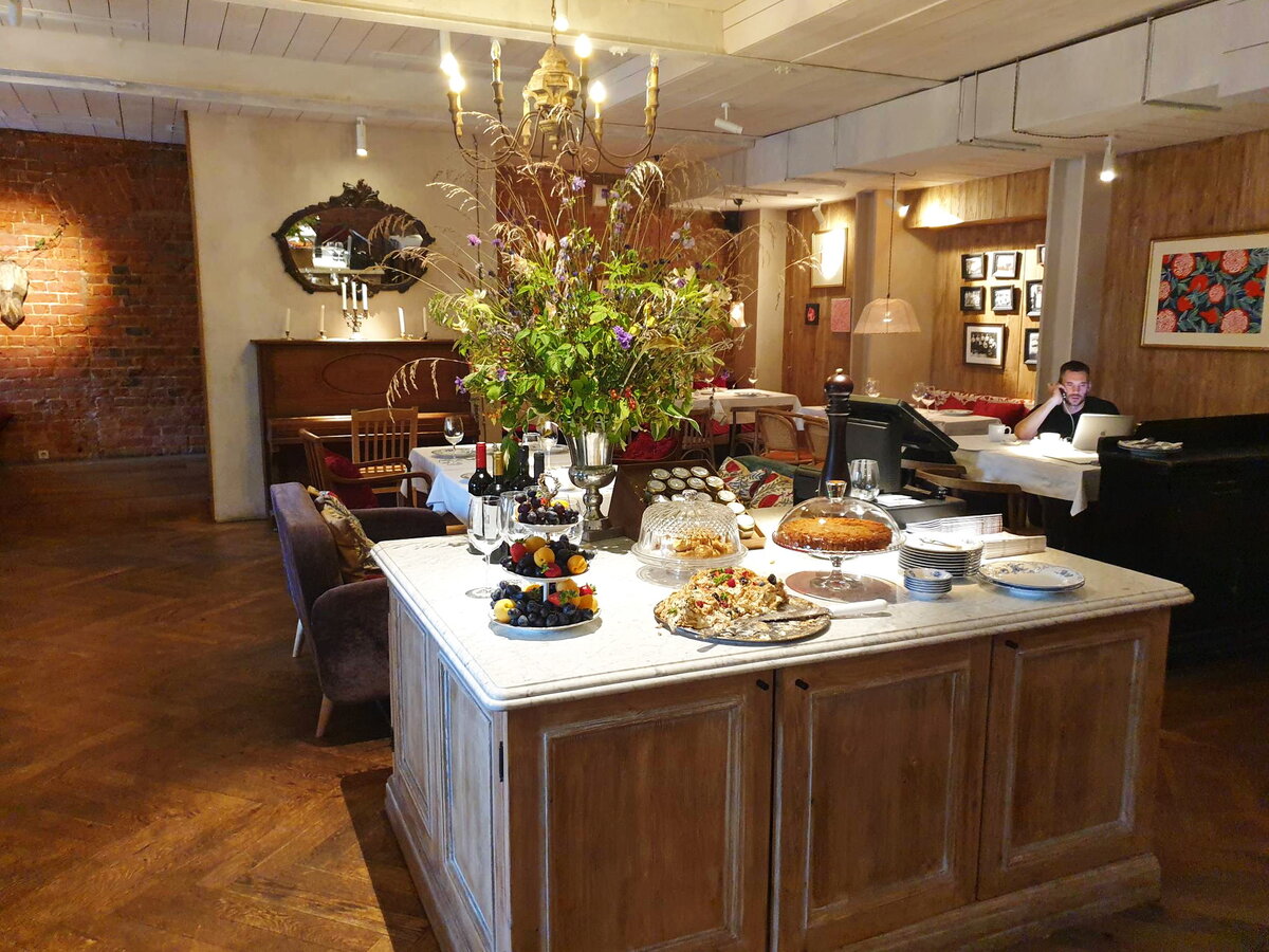 Демонстрация десертов