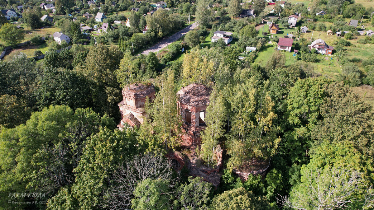 Церковь Покрова Пресвятой Богородицы, д. Югостицы, Л.о