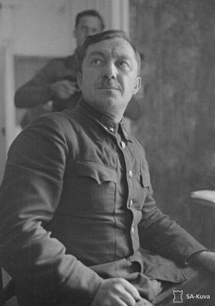 В финском плену. Фото взято из открытых источников