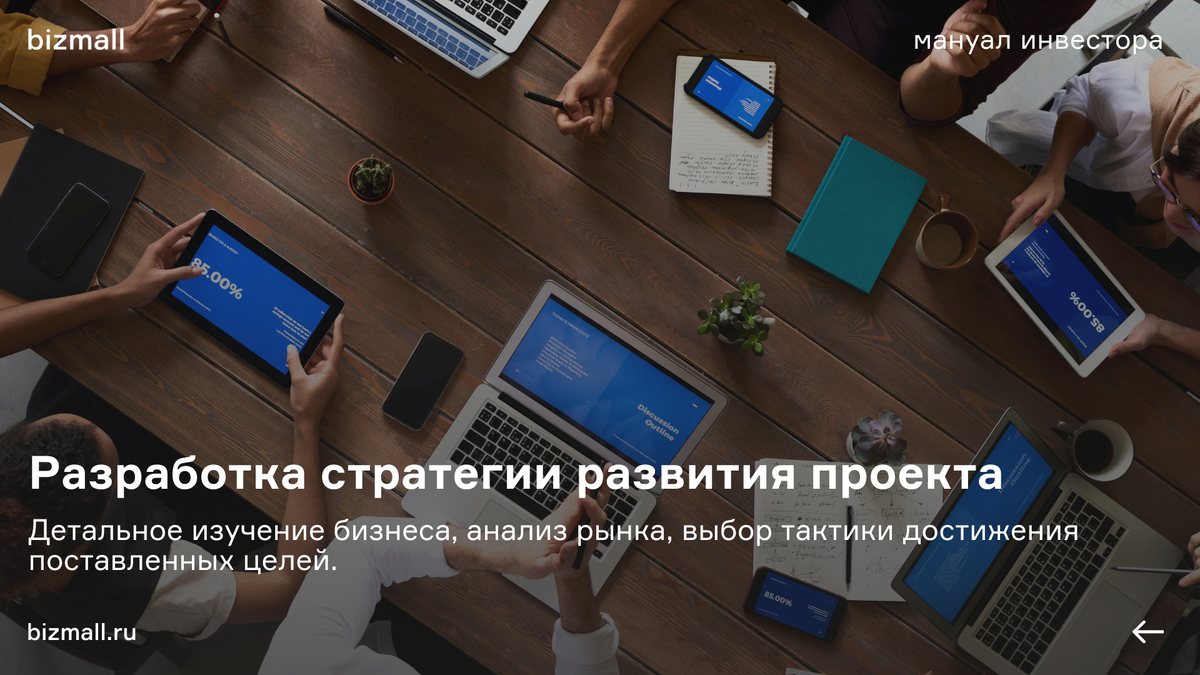 Разработка стратегии развития проекта | bizmall | Дзен