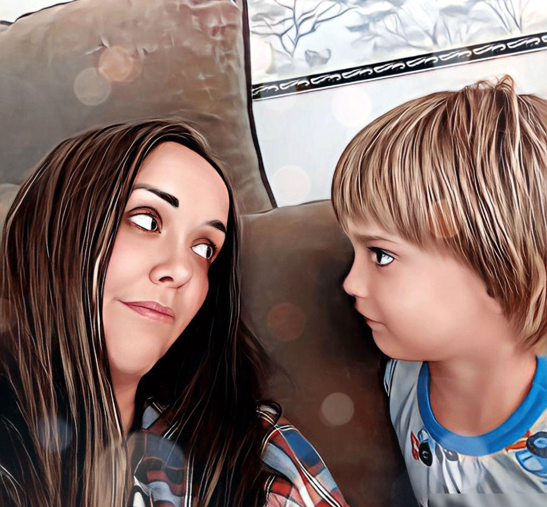 Картинка принадлежит автору канала "Я-мачеха" Ольге. "Ты, что тоже заболела, Оля"? "Не без твоей помощи, дружочек." 