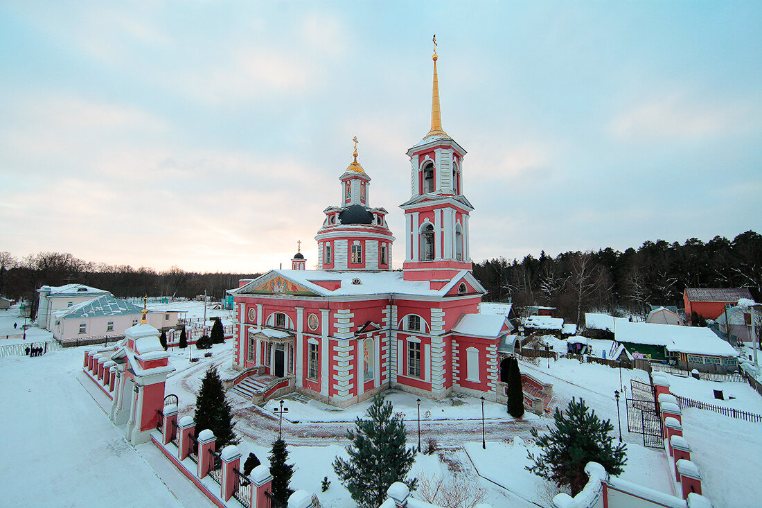 Церковь сергия радонежского в алмазово история фото
