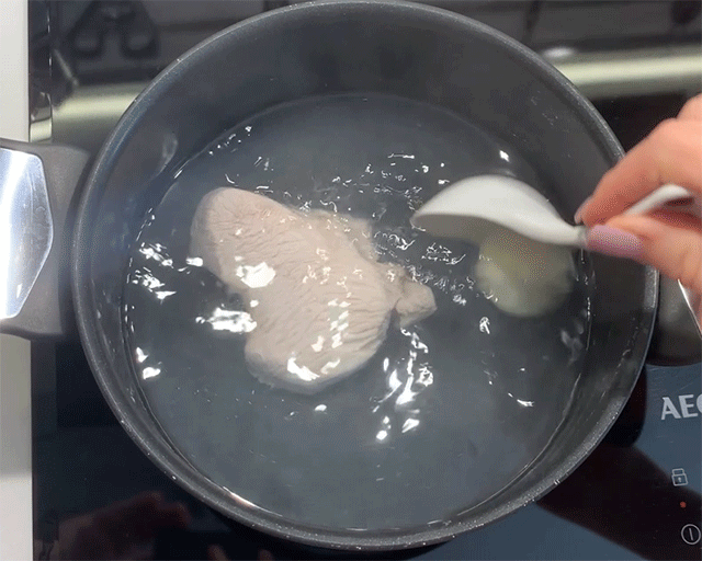 Бульон с индейкой 