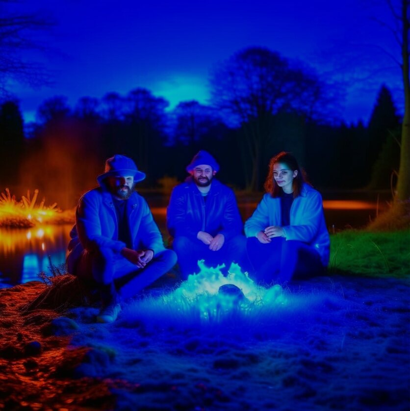 Ночь, костёр, туристы, мистика. 