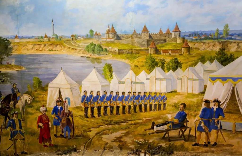 Лагерь Карла XII в Бендерах