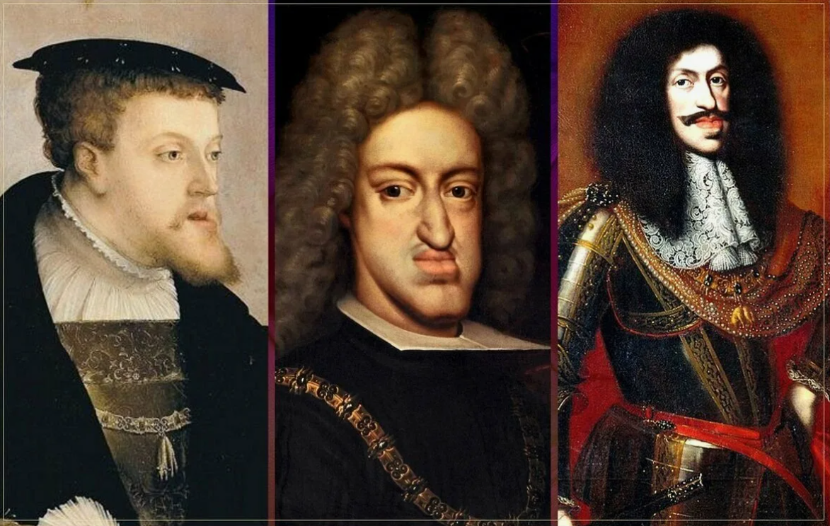 After Sir Peter Lely , Portrait of Charles II, bust-length, in Garter robes, in 