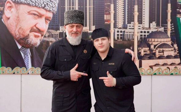 Адам Делимханов и Адам Кадыров (Фото: adelimkhanov_95 / Telegram) 
