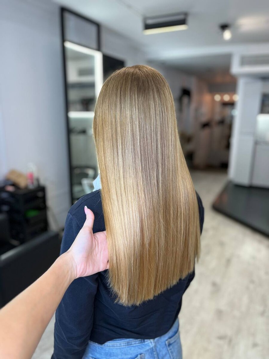 Работа стилиста Kosa Colour Studio.