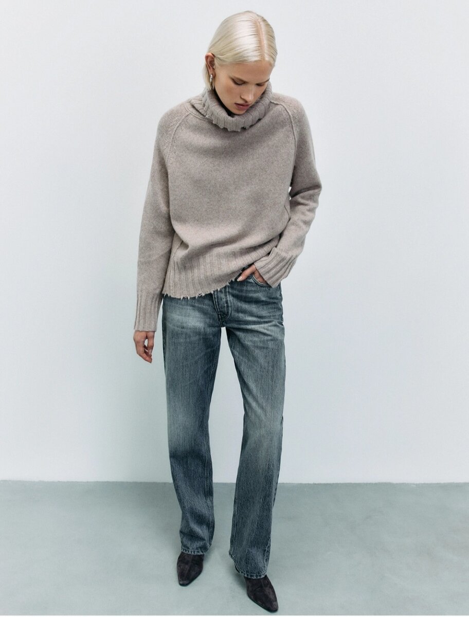 Джемпер в стиле гранж