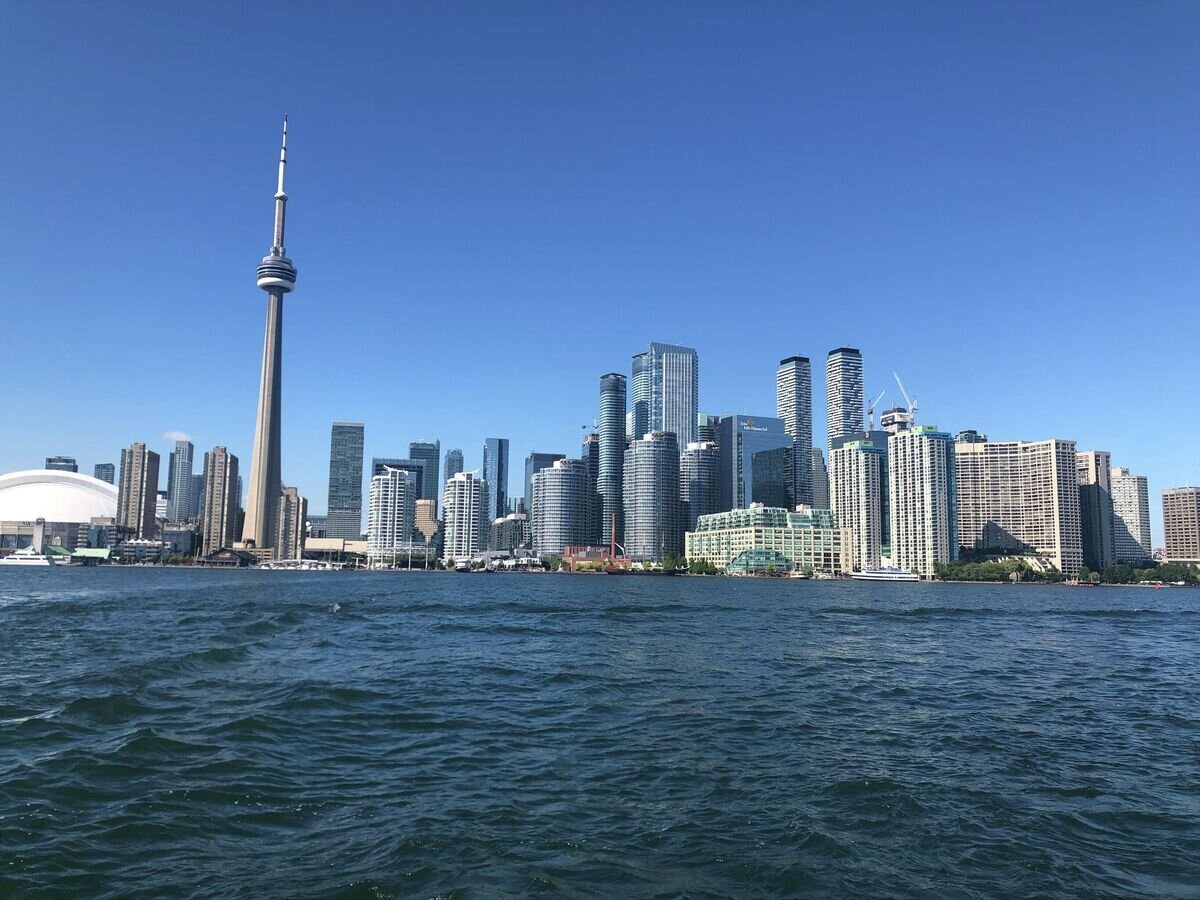    Торонто. вид на Торонто с озера Онтарио © РИА Новости / Ирина Овчинникова