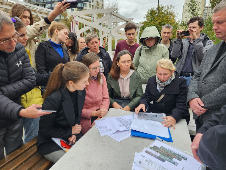    Активистам дали мало времени на то, чтобы посмотреть проект