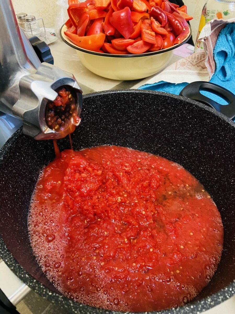 Готовим аджику Кобра 