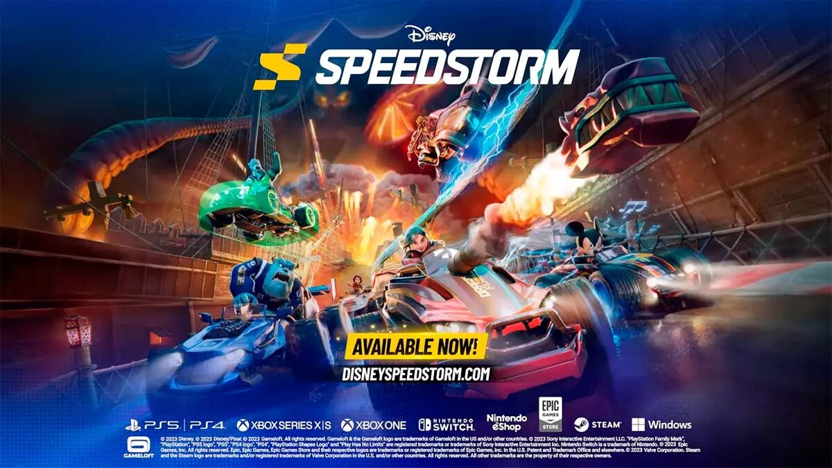 Gameloft выпустили бесплатную гонку Disney Speedstorm | Все про онлайн игры  на ПК и другие платформы | Дзен