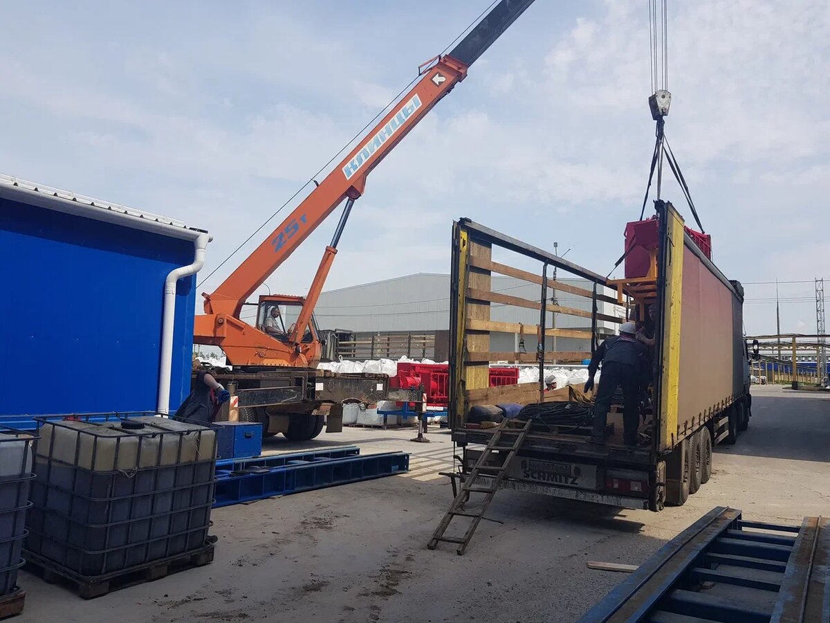 Монтаж промышленного оборудования и производственных линий в Омске