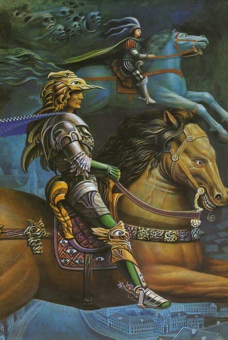 около 1540. сюрреализм. около 1540. французский художник кирилл роландо,. религиозное бессмертие.