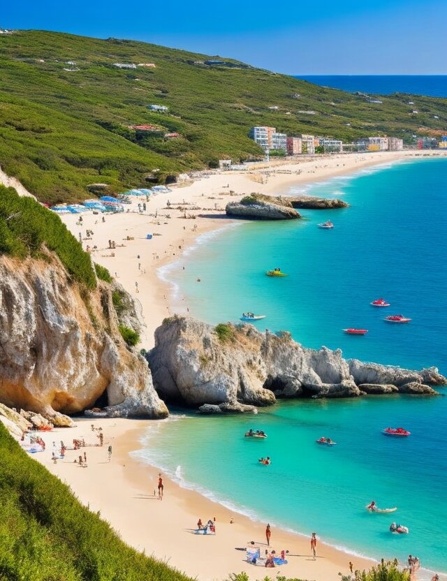 Пляж в Турции