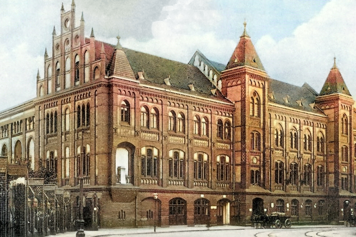 Палестра Альбертина, конец XIX века. 