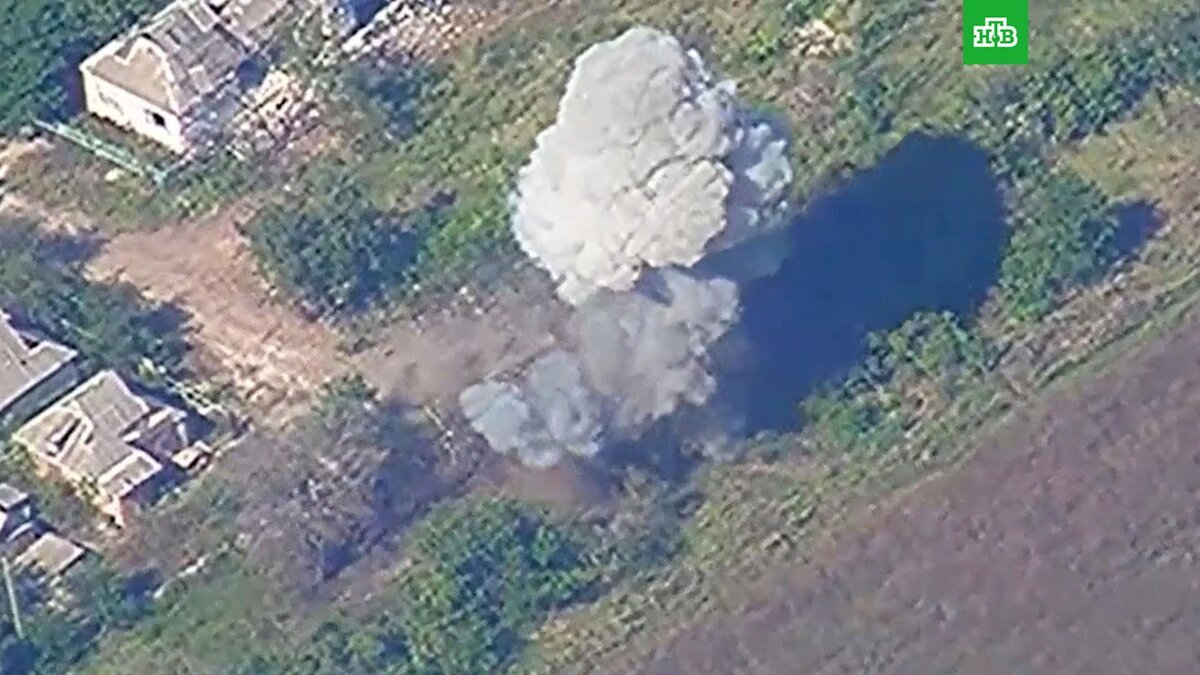    Минобороны показало поражение позиций 10-й отдельной горно-штурмовой бригады ВСУ