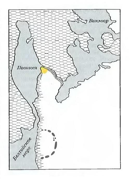 Павикен на Готланде (план) 
Источник: https://historylib.org/historybooks/Pod-redaktsiey-E-A--Melnikovoy_Slavyane-i-skandinavy/33