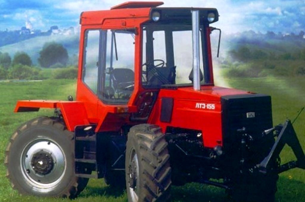 Трактор ЛТЗ-155 разработанный на Липецком заводе