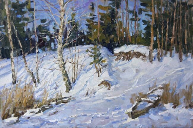 Владимир Нестерков. Февраль