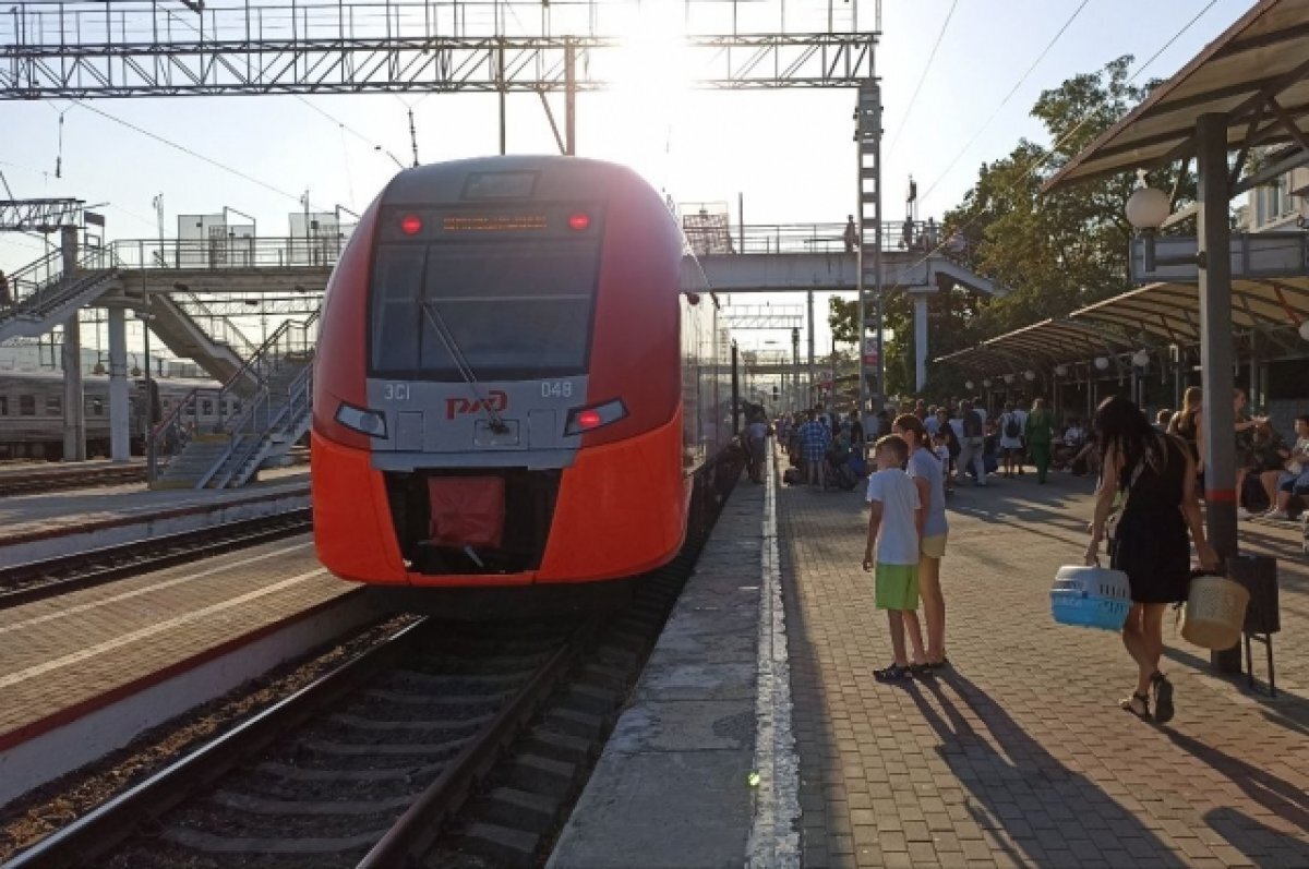    С начала 2023 года в Сочи на «Ласточке» приехали 1,3 миллиона пассажиров