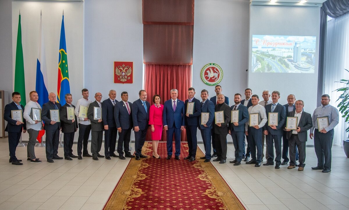 Награждение к празднованию Дня машиностроителя г Набережные Челны