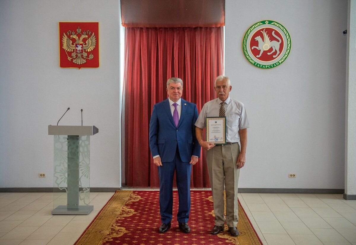 Награжден Сергей Красильников – водитель - испытатель ОАО «РИАТ». 