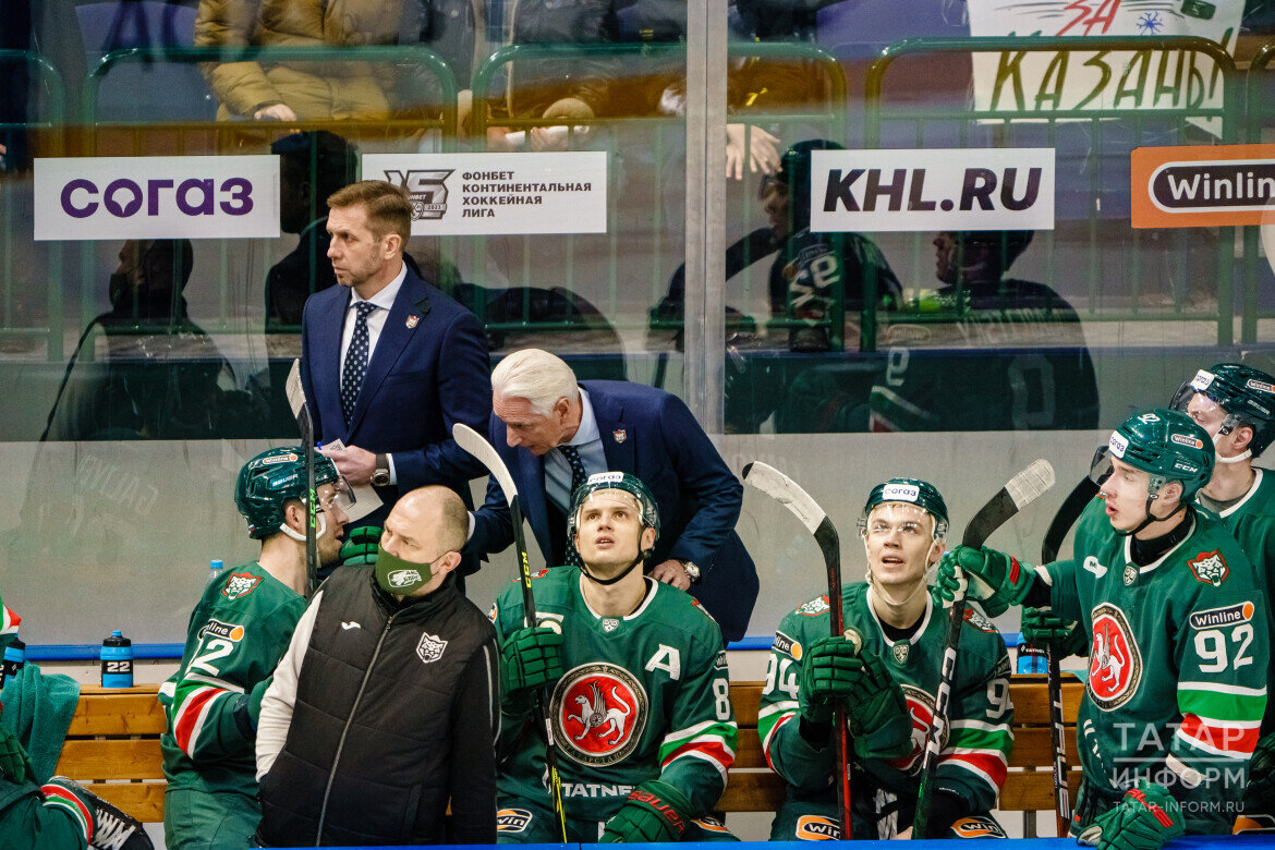 ​Вопрос дисциплины для «Ак Барса» Зинэтулы Билялетдинова – всегда приоритет номер один. Фото: © Салават Камалетдинов / «Татар-информ»