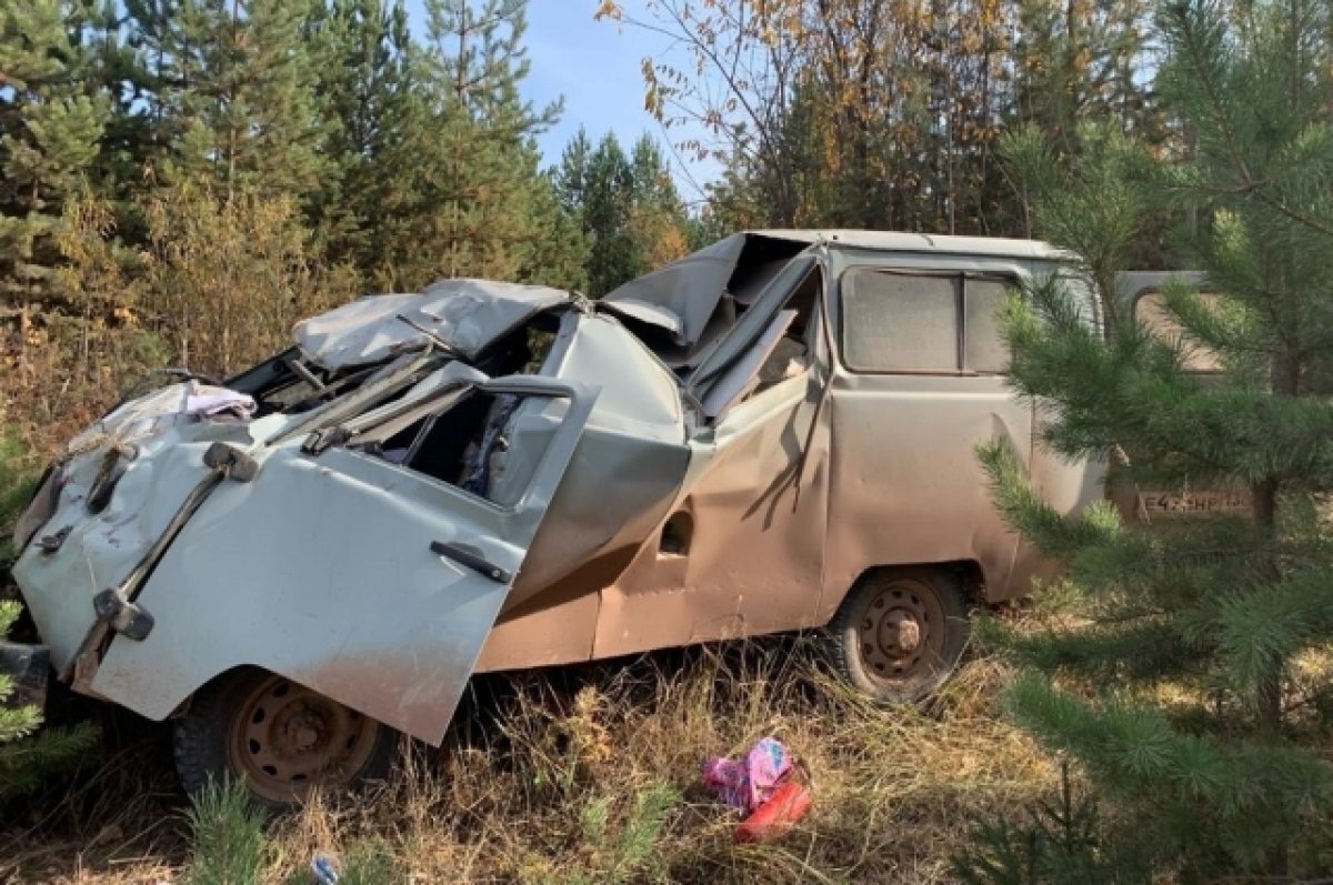    Один человек погиб и пять пострадали при опрокидывании УАЗа под Киренском