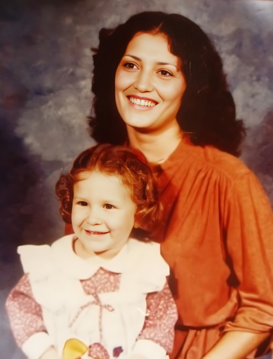 Ванда Лопес и её дочь