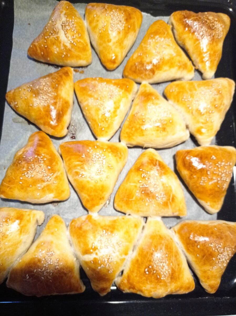 Слоеноя самса по-узбекски