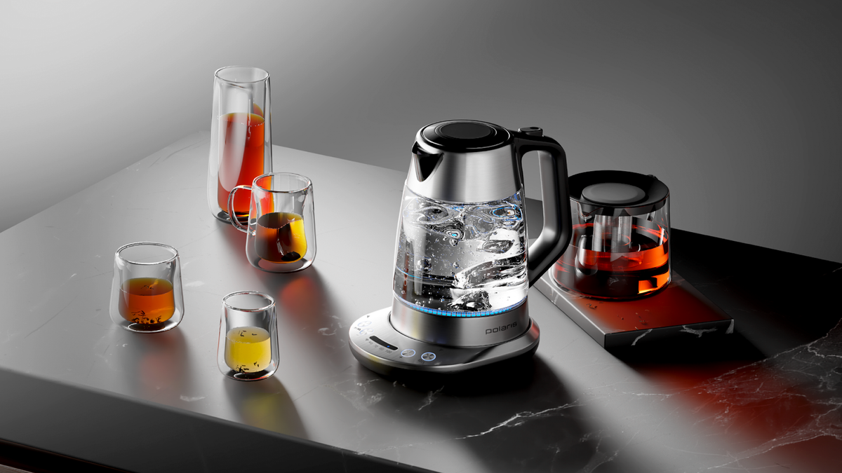 Чайник Polaris PWK 1775CGLD Wi-Fi IQ Home 