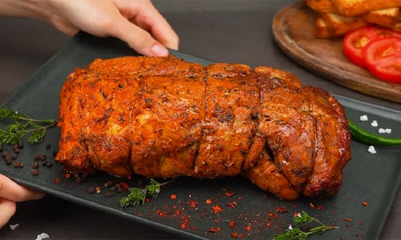 Готовим фантастически вкусную и сочную буженину 