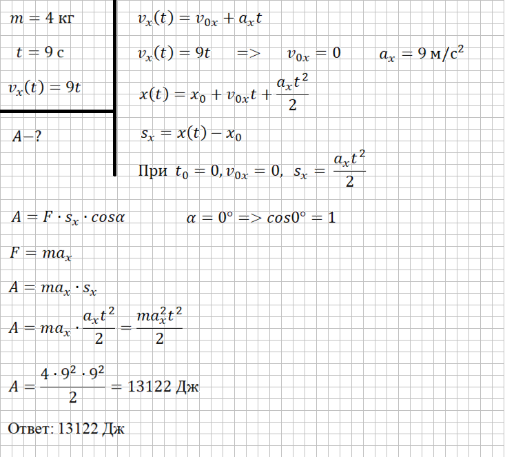 Решение и ответ