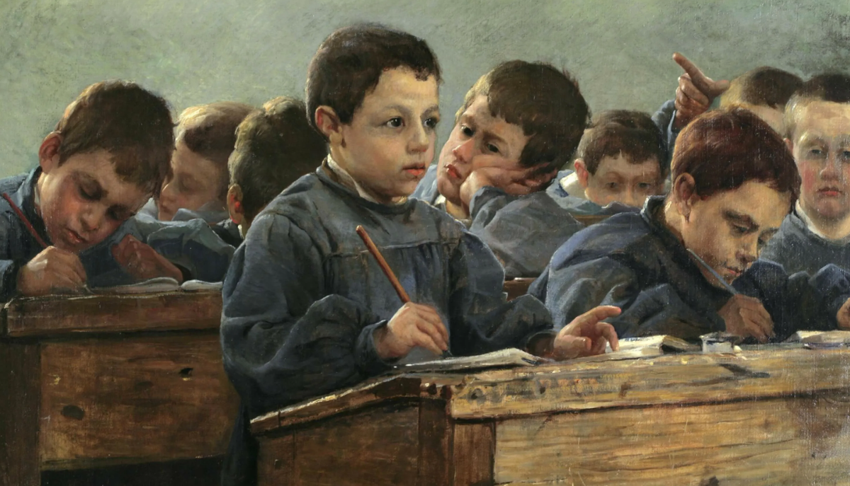 Картина б. Морган вестлинг сельская школа. Урок старинных. Урок старинных. Маковский в сельской школе.