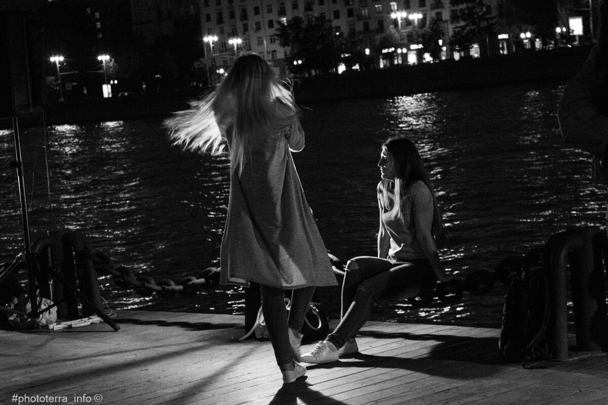 Вечером в парке Горького. Фотография Корчагиной Татьяны